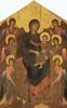 Cimabue: Maria mit Engeln, aus San Francesco in Pisa