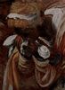 Daniele da Volterra: Fresko in der Kapelle Orsini di Trinità de Monti, Szene: Kreuzabnahme, Detail