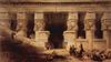 David Roberts: Der Tempel der Dendera