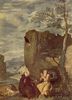Diego Velázquez: Der Hl. Antonius, der Abt und Hl. Paulus, der Eremit