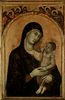 Duccio di Buoninsegna: Madonna mit Engeln