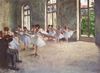 Edgar Germain Hilaire Degas: Ballettprobe