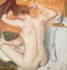 Edgar Germain Hilaire Degas: Frau bei der Toilette