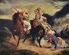 Eugène Ferdinand Victor Delacroix: Kampf des Giaur mit dem Pascha