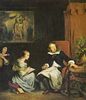 Eugène Ferdinand Victor Delacroix: Milton diktiert seinen Töchtern das »Paradise Lost«
