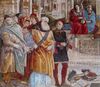Filippino Lippi: Hl. Thomas von Aquin und die Ketzer, Detail