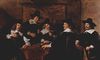 Frans Hals: Gruppenporträt der Regenten des St. Elisabeth Hospitz von Haarlem