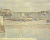 Georges Seurat: Port-en-Bessin, Der Vorhafen bei letzter Ebbe