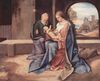 Giorgione: Madonna Benson, Szene: Heilige Familie