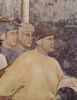 Giotto di Bondone: Freskenzyklus zum Leben des Hl. Franziskus von Assisi, Szene: Die Hochzeit des Hl. Franziskus mit der Armut, Detail