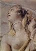 Giovanni Battista Tiepolo: Fresken in der Villa Vallmarana, Vicenca, Szene: Rinaldo verläßt Armida, Detail: Armida