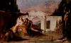 Giovanni Battista Tiepolo: Rinaldo und Armida, Entwurf fr gleichnamiges Mnchner Gemlde