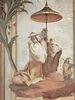 Giovanni Domenico Tiepolo: Fresken in der Villa Vallmarana, Vicenca, Szene: Landschaft mit Mandarinenbaum