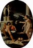 Girolamo Macchietti: Medea und Jason, Oval