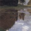 Gustav Klimt: Stiller Weiher im Schloßpark von Kammer