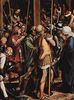 Hans Holbein d. J.: Passionsaltar, rechte innere Tafel, untere Szene: Kreuzigung, Detail