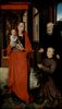 Hans Memling: Madonna mit Hl. Antonius der Große und betendem Stifter