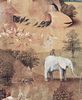 Hieronymus Bosch: Der Garten der Lüste, linker Flügel: Die Schöpfung, Detail