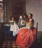 Jan Vermeer van Delft: Das Mädchen mit dem Weinglas