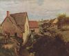 Jean-Baptiste-Camille Corot: Htten mit Mhle am Bachufer