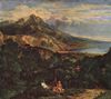 Jean-Franois Millet (I): Italienische Kstenlandschaft