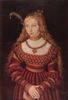 Lucas Cranach d. Ä.: Porträt der Prinzessin Sibylle von Cleve als Braut