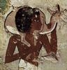 Maler der Grabkammer des Menna: Grabkammer des Menna, Ackerschreiber des Knigs, Szene: Trger mit Antilope