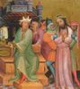 Meister Bertram von Minden: Passionsaltar, Szene: Christus vor Pilatus