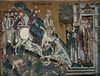Meister der Palastkapelle in Palermo: Mosaiken der Capella Palatina in Palermo, Szene: Einzug Christi in Jerusalem