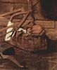 Michelangelo Caravaggio: Anbetung der Hirten, Detail