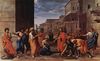 Nicolas Poussin: Christus und die Ehebrecherin