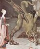 Paolo Uccello: Hl. Georg im Kampf mit dem Drachen, Detail