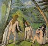 Paul Cézanne: Drei badende Frauen