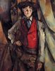 Paul Cézanne: Knabe mit roter Weste