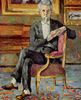 Paul Cézanne: Porträt Victor Chocquet sitzend