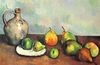 Paul Cézanne: Stilleben, Krug und Früchte