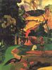Paul Gauguin: Landschaft mit Pfauen (Matamoe)
