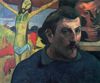 Paul Gauguin: Selbstbildnis mit gelben Christus