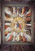 Philipp Veit: Freskenzyklus im Casino Massimo in Rom, Dante-Saal, Szene: Das Empyreum und Gestalten aus den acht Himmeln des Paradieses