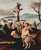 Piero di Cosimo: Bildfolge zur Frühgeschichte der Menschheit, Szene: Rückkehr von der Jagd, Detail