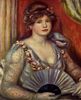 Pierre-Auguste Renoir: Dame mit Fächer