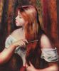 Pierre-Auguste Renoir: Mädchen beim Kämmen