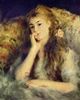 Pierre-Auguste Renoir: Porträt eines Mädchens (In Gedanken)
