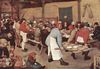 Pieter Bruegel d. Ä.: Bauernhochzeit