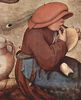 Pieter Bruegel d. .: Bauernhochzeit, Detail