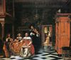 Pieter de Hooch: Portrt einer musizierenden Familie