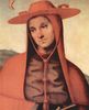 Pietro Perugino: Maria Himmelfahrt mit vier Heiligen, Detail: Giovanni Guadalberto (Grnder des Klosters)