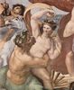 Raffael: Fresken in der Villa Farnesia, Wandfresko, Szene: Triumph der Galatea, Detail
