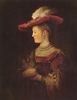 Rembrandt Harmensz. van Rijn: Portrt der Saskia (Saskia als junge Frau)