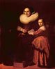 Rembrandt Harmensz. van Rijn: Porträt der Susanna Pellicorne und ihrer Tochter Eva